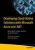 Книга Developing Cloud-Native Solutions with Microsoft Azure and .NET : Build Highly Scalable Solutions for the Enterprise