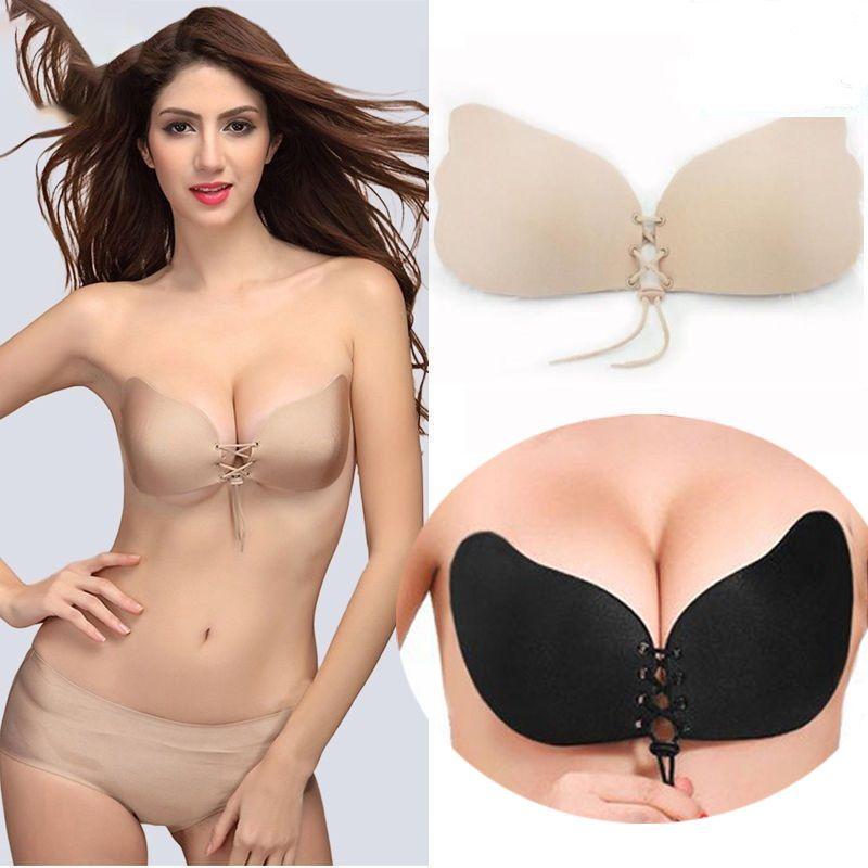 Women Sexy Lingerie Silicone Adhesive Stick On Magical Push Up Invisible Bra For Ultimate Comfort And Support