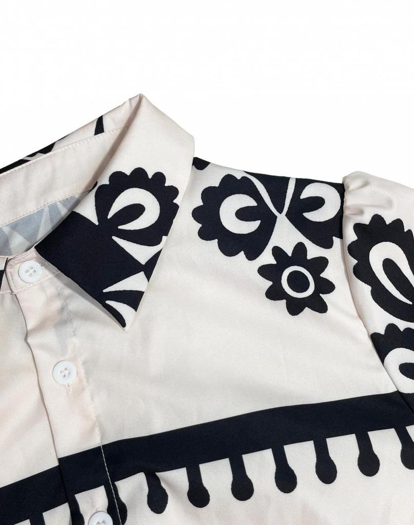 Платье с принтом, шнуровкой и длинными рукавами, осень-зима 2025, европейский и американский стиль