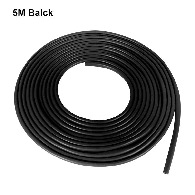 5M Car U-shaped Door Edge Decorative Design Strip Car Door Anti-collision Strip Car Door Universal Rubber Scratch Protector