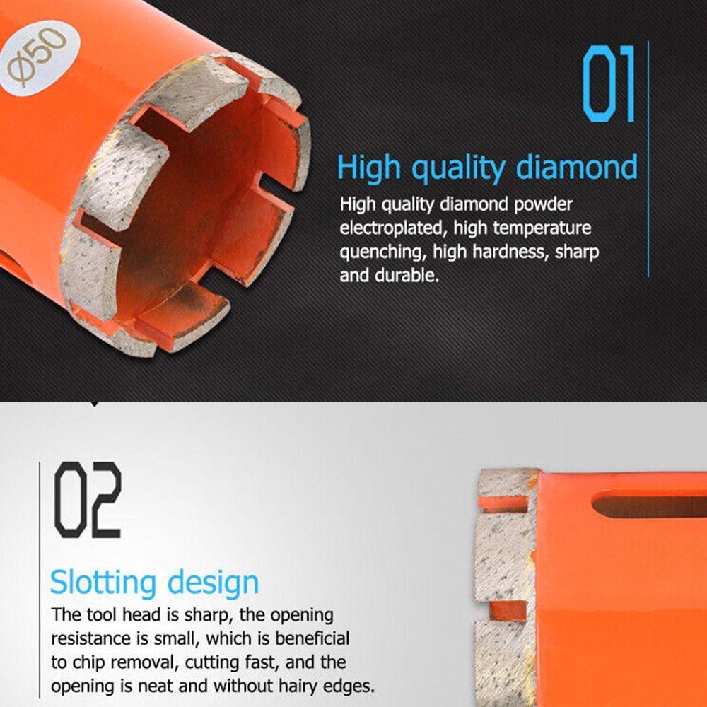 Штамповочный инструмент Отверстие для сверления гранита Биты для плитки Сверла Коронки Алмазная кольцевая пила для мрамора