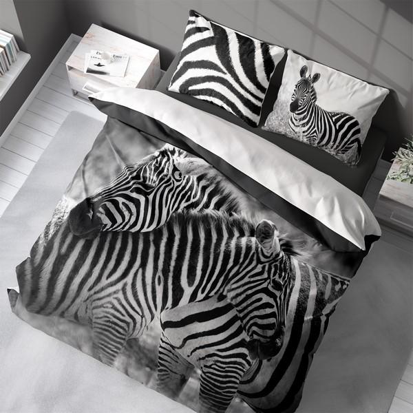 Pościel Bawełniana 200X220 Natura Zebra
