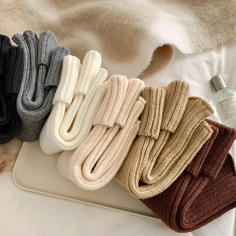 Thickened Leg Warmers Long Socks Korea Style Uniform Fashion Lolita Girl Loose Bubble Sock Women's Versatile Stockings