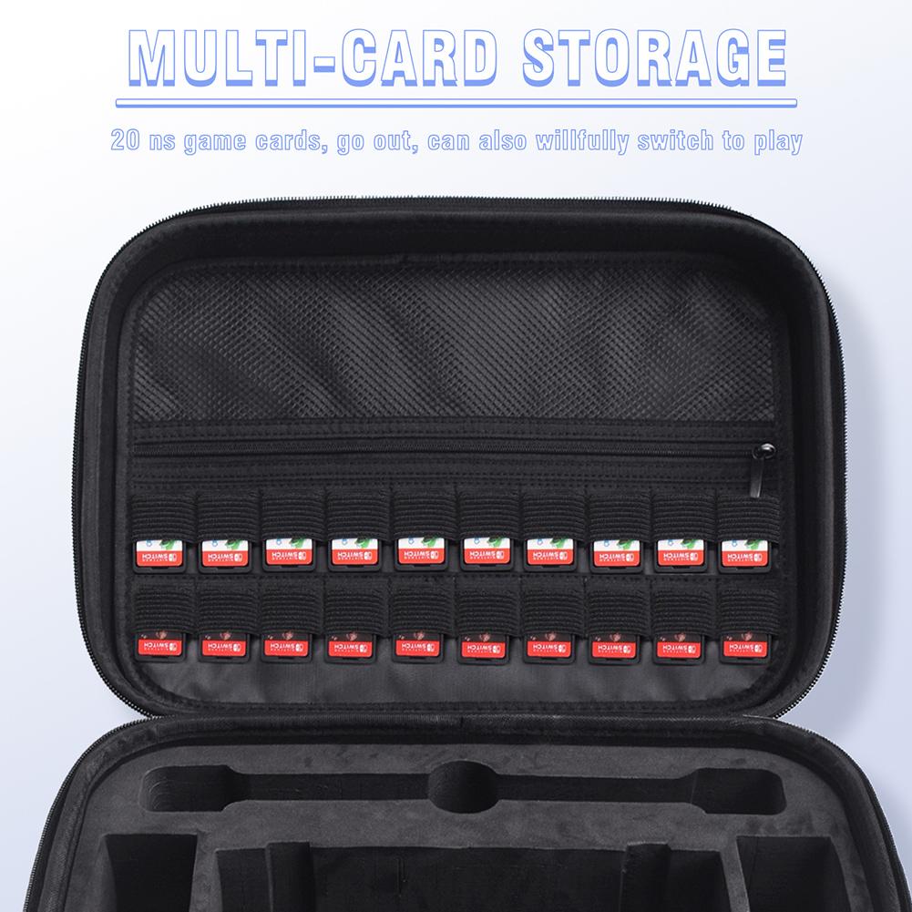 Портативная сумка для хранения с ручкой-ремнем, дорожный чехол, водонепроницаемый и ударопрочный чехол для переноски для игровой консоли Switch 2 и аксессуаров