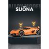 1/24 Koenigsegg Jesko Supercar литая игрушечная модель автомобиля со звуком и светом инерционный механизм детская игрушка коллекционная вещь подарок на день рождения