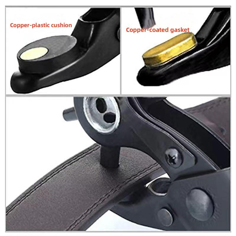 Штамповочный вращающийся кожаный пробойник, плоскогубцы, дырокол, дырокол для ремней, седло, ремешки для часов, ремешок для обуви, ткань, бумага, изделия из кожи