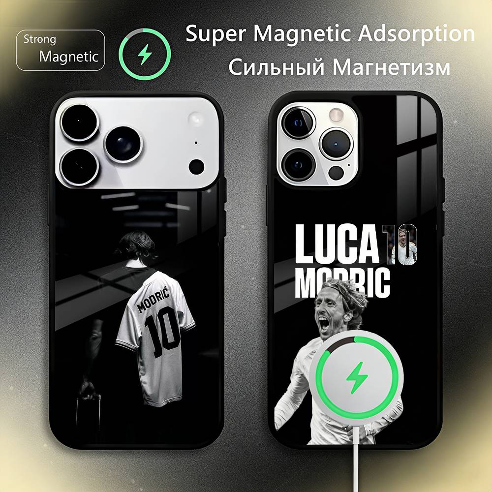 L-Luka M-Modric Croatian Maestro Phone Case For iPhone17,16,15,14,13,12,11 Plus,Pro Max, New Magnetic Wireless Charging