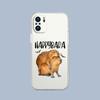 Милый мультяшный капибара Забавный подарок Чехол для телефона Для Xiaomi Redmi Note 15 14 5G 13 12 10 11 Pro Plus 4G 14C 13C 12C Мягкий чехол-подарок