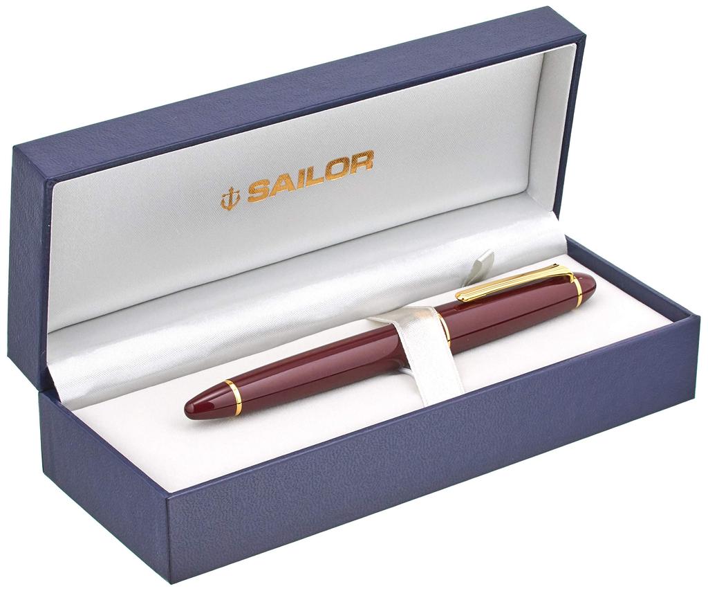 Sailor Fountain Pen Profit 21 Marun Zoom 11-2021-732
