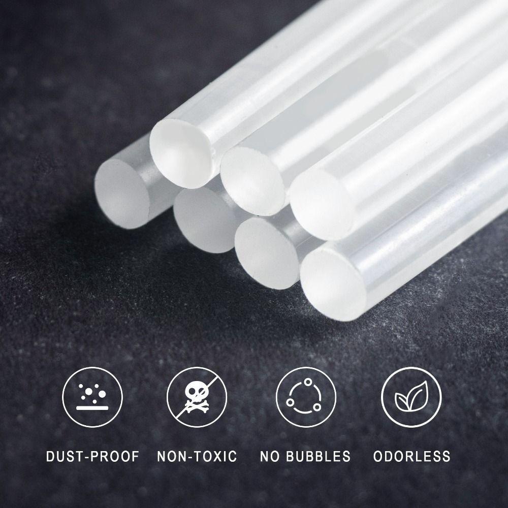 Mini Size Transparent Glue Sticks Clear Adhesive Glue Sticks DIY Art Craft