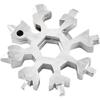 Snow Keyring Tools Key In Snowflake Shape Keyring Multifunction Gadget Gt4402