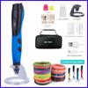 1 Set DIY Pen 3d Printing Pen for Kids Creative Educational Toys 3D Pens with Carrying Case for Children Christmas Birthday Gift