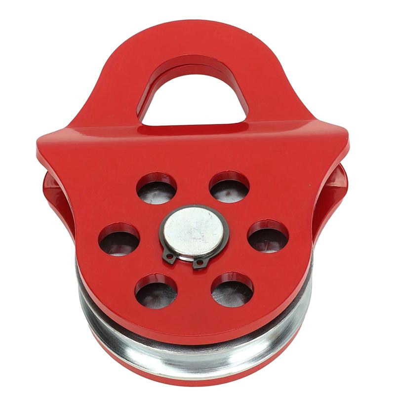 SXR-Pully Block Winch Snatch Block Towing Pulley Cleat Pulley Heavy Duty Winch Pulley Winch Rope Hook Pulley