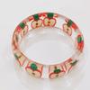 Hand Ring Cartoon Fruit Acrylic Bangle Exaggerated Wide Bracelet  Jewelry Accessories