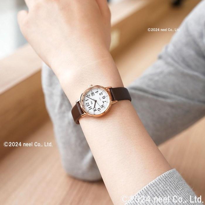 [Часы Seiko] ALBA Riki Standard Женские Солнечные AKQD403 Белый Циферблат