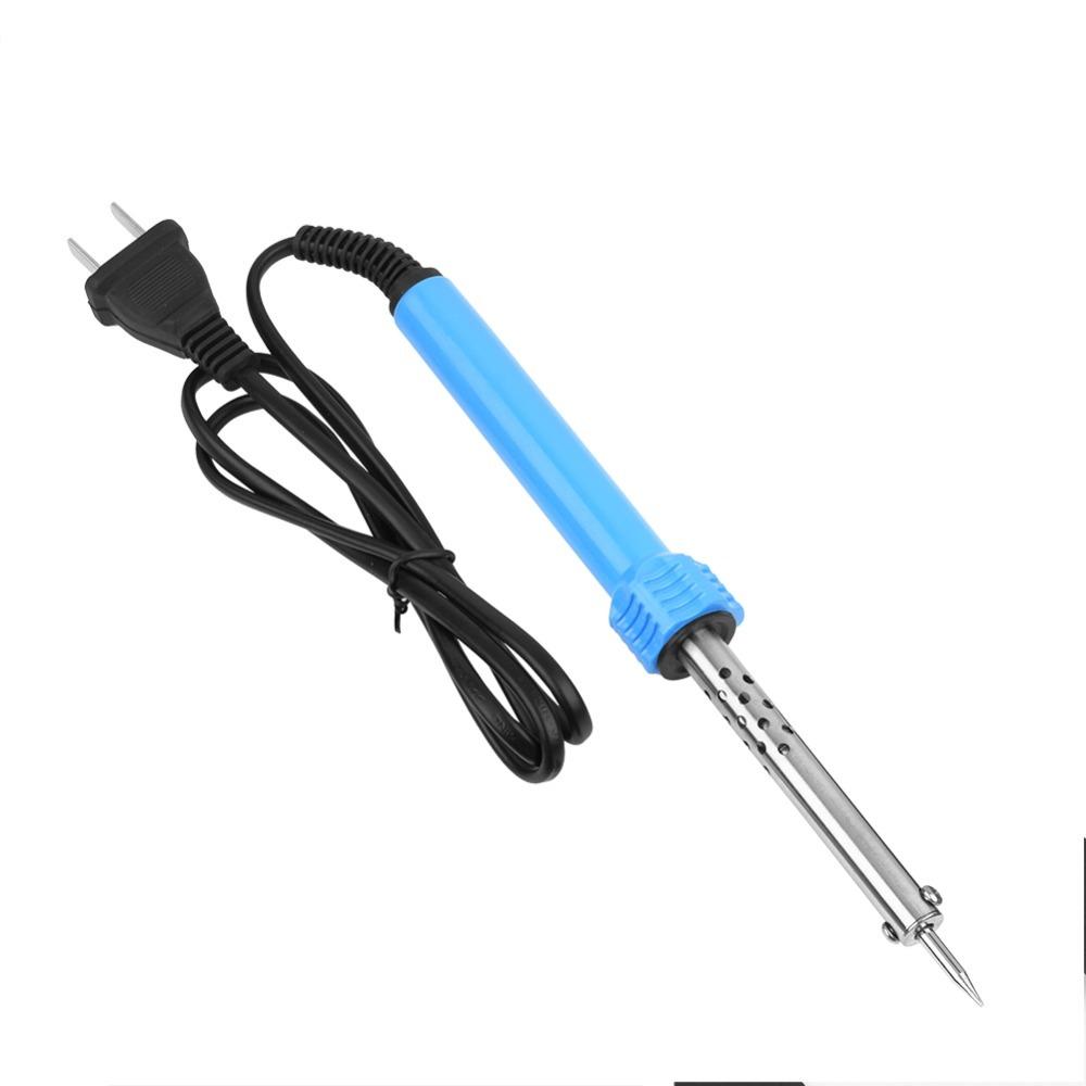 Plastic Handle Electric Soldering Iron Kit Soldering Brazing Equipment  Metal Electric Repairs