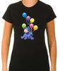 Winnie the Pooh ,Eeyore 3/4 Short Sleeve T Shirt Woman G102