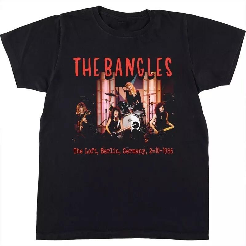 Новая группа The Bangles Участники 1986 Подарок для фанатов Унисекс S-5XL Футболка NW02_772 Унисекс Футболка