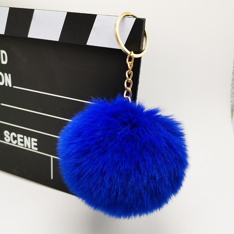 Плюшевый шарик-подвеска в виде кролика 8 см Женский багаж Плюшевый брелок-подвеска Аксессуары для сумки Подарки