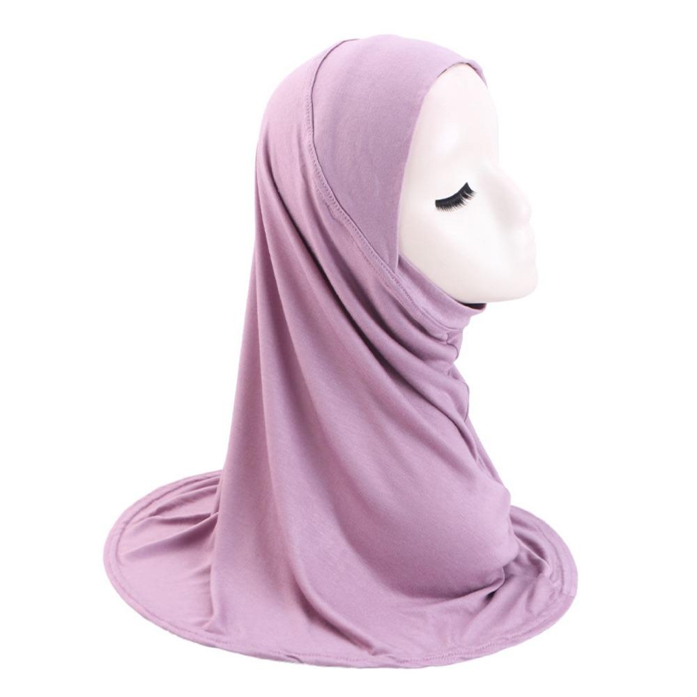 Modal Cotton Islamic Headscarf Rayon Cotton Turban Headband Turbans Muslim Hijab  For Women