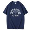 Summer Gym T-Shirts Cotton Oversized Women's T Shirt Graphic Print Sporty Men Tee High Quality Women's Clothes
