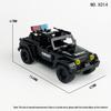 X014 Детские строительные блоки полицейского джипа «Буря в пустыне»
