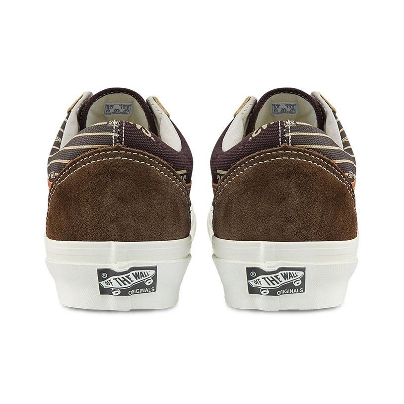 Vans Old Skool Og Lx Низкие кеды для скейтбординга Унисекс Кроссовки Коричневый VN0A4P3X2T3