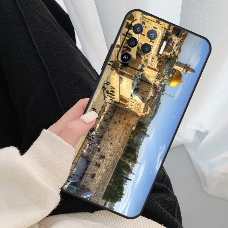 Иерусалим Западная Стена Плача Чехол Для Oppo A96 A76 A16 A60 A98 A58 A78 A18 A38 A80 A40 A77 A57 A17 A74 A54 A94 A15 A5 Pro