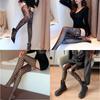 Japanese Girls Classic Lolita Hollow Out Lace Mesh Stockings Bottom Pantyhose Women Sexy Gothic Punk Retro Tights