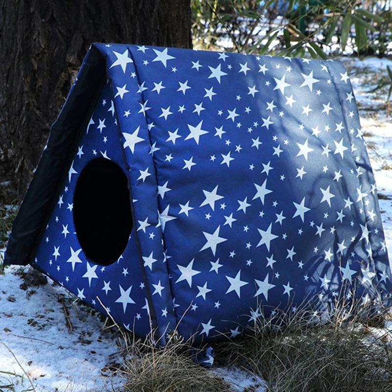 Домик для домашних животных, складная водонепроницаемая комната для кошек и собак, кровать для отдыха, приют для животных