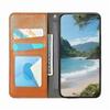 Compatible For Motorola Moto G86 Power 5G Case Wallet Tri-Color Stitching Leather Phone Cover with Elastic Wristband