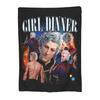 Мем-плед в стиле 'Girl Dinner' с Астарионом из игры BG3, уютный плед для кровати, покрывала