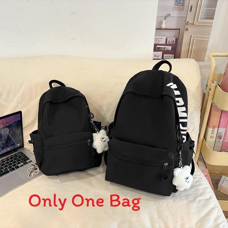 Нейлоновый модный рюкзак для девочек с буквенным принтом и дышащей конструкцией для школы и путешествий