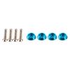 4pcs 5mm to 12mm Combiner Wheel Hub Hex Adapter Accessory for WPL D12 1Celsius10 RC Trucks