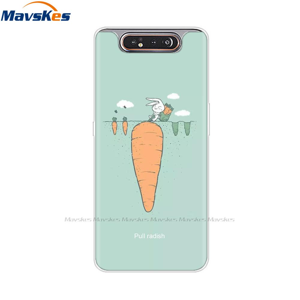 Чехол для Samsung Galaxy A80 A805 Силиконовый Мягкий ТПУ Чехол для Телефона Для Samsung A80 2019 A 80 GalaxyA80 A805F A805 SM-A805F/DS Обложка