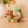 Plush Dachshund Dog Keychain With Soft Short Plush For Bag Decoration And Gift