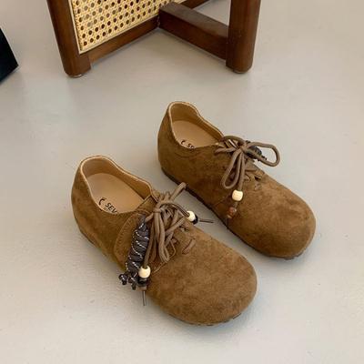 Одинарная обувь на платформе для женщин, осенняя, универсальная, повседневная, на шнуровке, тонкая, одинарная обувь, женская, маленькая, в зарубежном стиле, ретро, супермодная, wom