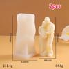 Домашнее рукоделие силиконовые формы для свечей для девочек DIY Rose Blindned Female Aromath Gpysum Home Decor Making Women Head Art Candle Mold