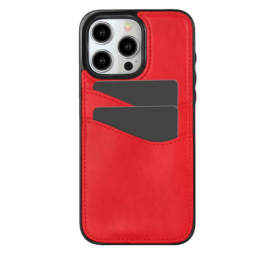 Кожаный чехол-кошелек для iPhone: Подходит для iPhone 16, 17 Pro; Дизайн с защитой от падения и наклейками для моделей iPhone 11-15, 12-14 и 7/8.