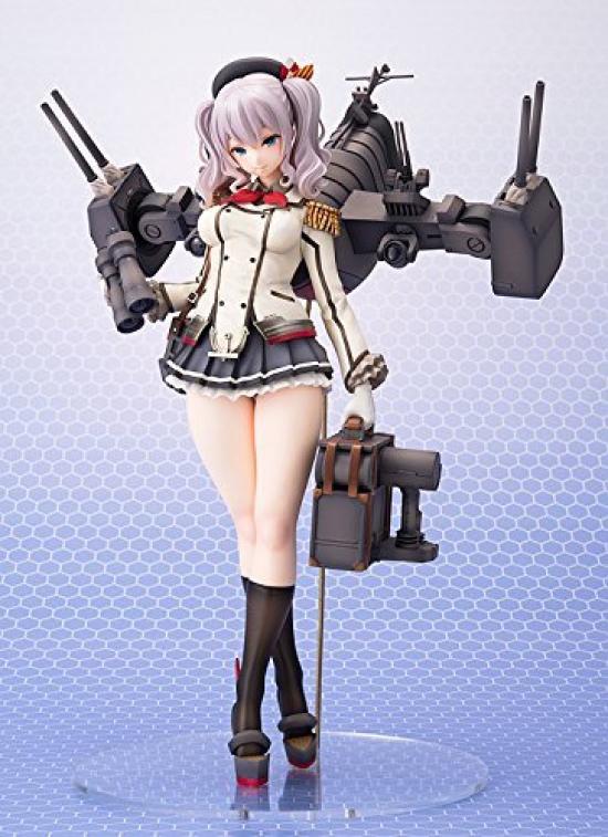 Kantai Collection Касима Стандартное издание Масштабная Полная Фигурка в выпусках Monthly Hobby за август и сентябрь 2017 года, доступная по почте