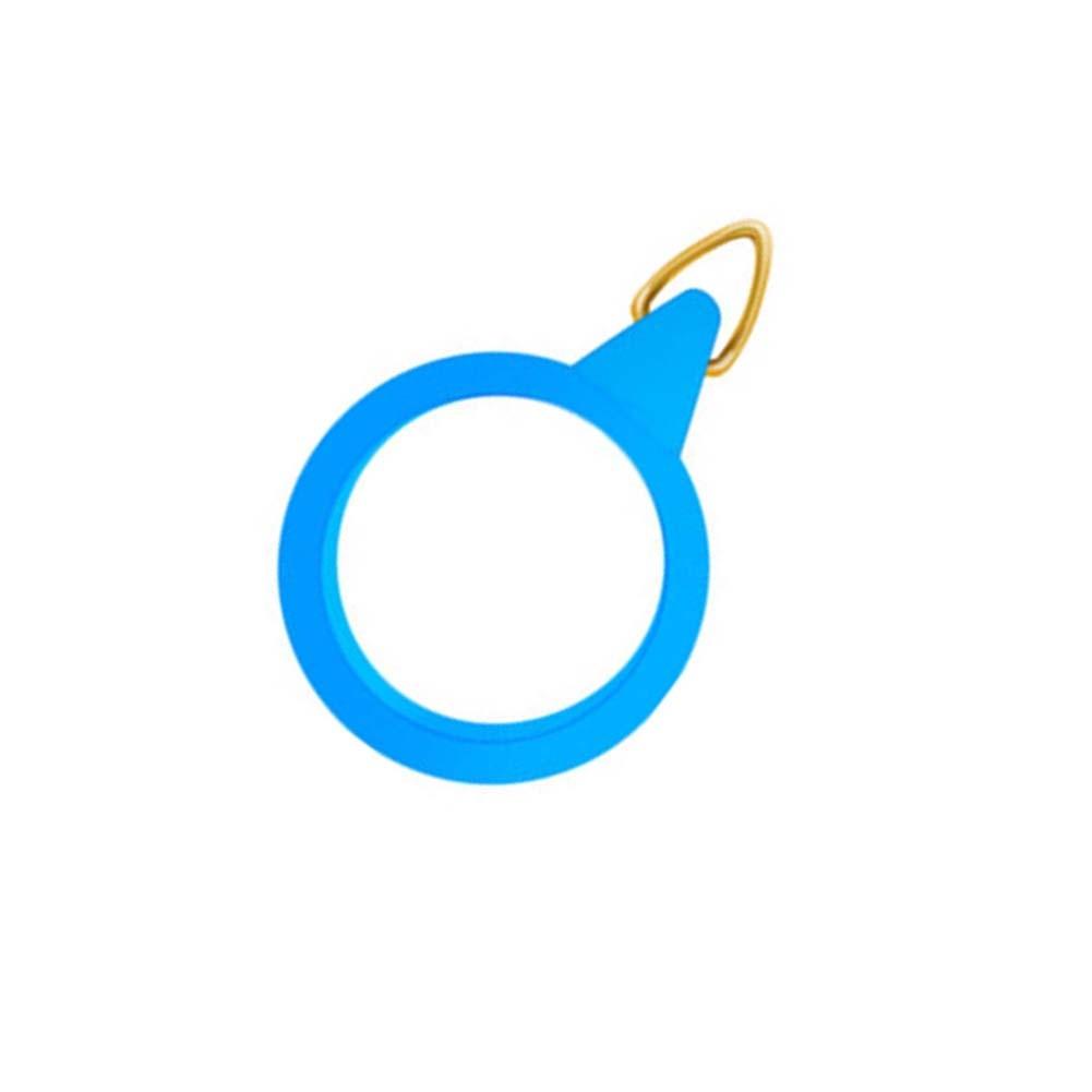 Rubber Rings Elastic Fishing Rod Hook Keeper Fly Pole Metal Holders