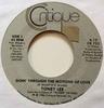7-дюймовая пластинка TONEY LEE - Goin' Through The Motions Of Love / CR723 Critique 1986 US Соул/Фанк Б/У