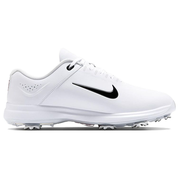 Nike Air Zoom Tiger Woods 20 Широкие белые мужские кроссовки Gym-Red Photon-Dust Black CI4509-100