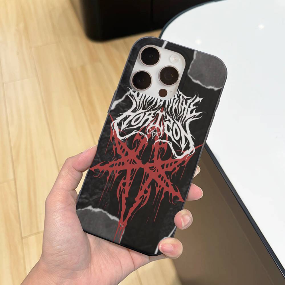 Чехол для телефона Band B-Bring Me The H-Horizon, мягкий гофрированный, прозрачный, для IPhone 17 15 16 11 12 13 14 Pro Max Plus Pro