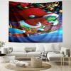 Grinch Print Tapestry, Backdrop, Easy Setup, Ideal for Bedroom, Office & Living Room, with Aesthetic Wall Hanging Decor.