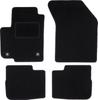 Black velour floor mats for: Fiat Sedici hatchback (2006-2014)