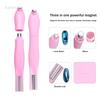 3D Love Heart Nail Magnet 3in1 Cat Eye Effect Double Line Moon Snake Pattern French Nail UV Attraction Magnetic Stick Manicure