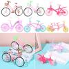 Multicolor Photography Props Doll Bicycle Cycling Scene Model Dollhouse Accessories Miniature Bike