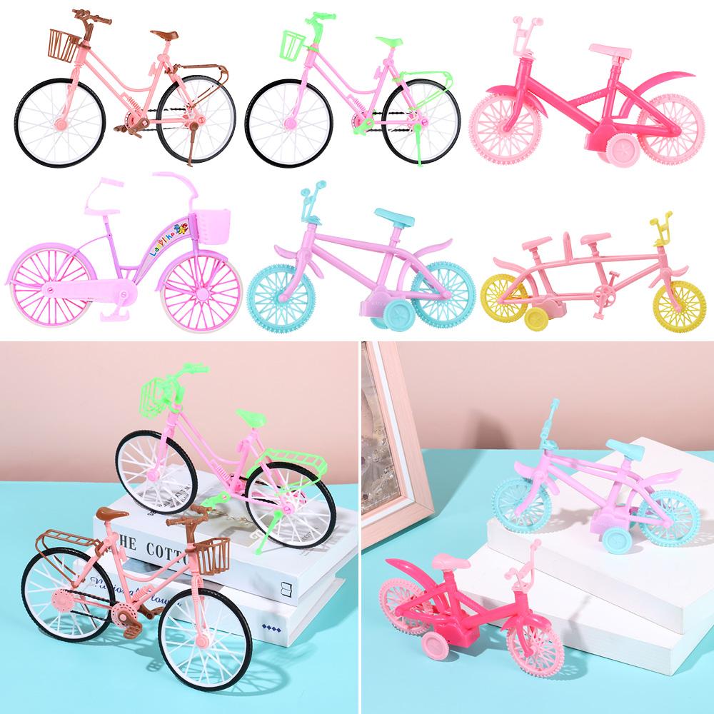Outdoor Sports Multicolor Cycling Scene Model Doll Bicycle Dollhouse Accessories Miniature Bike