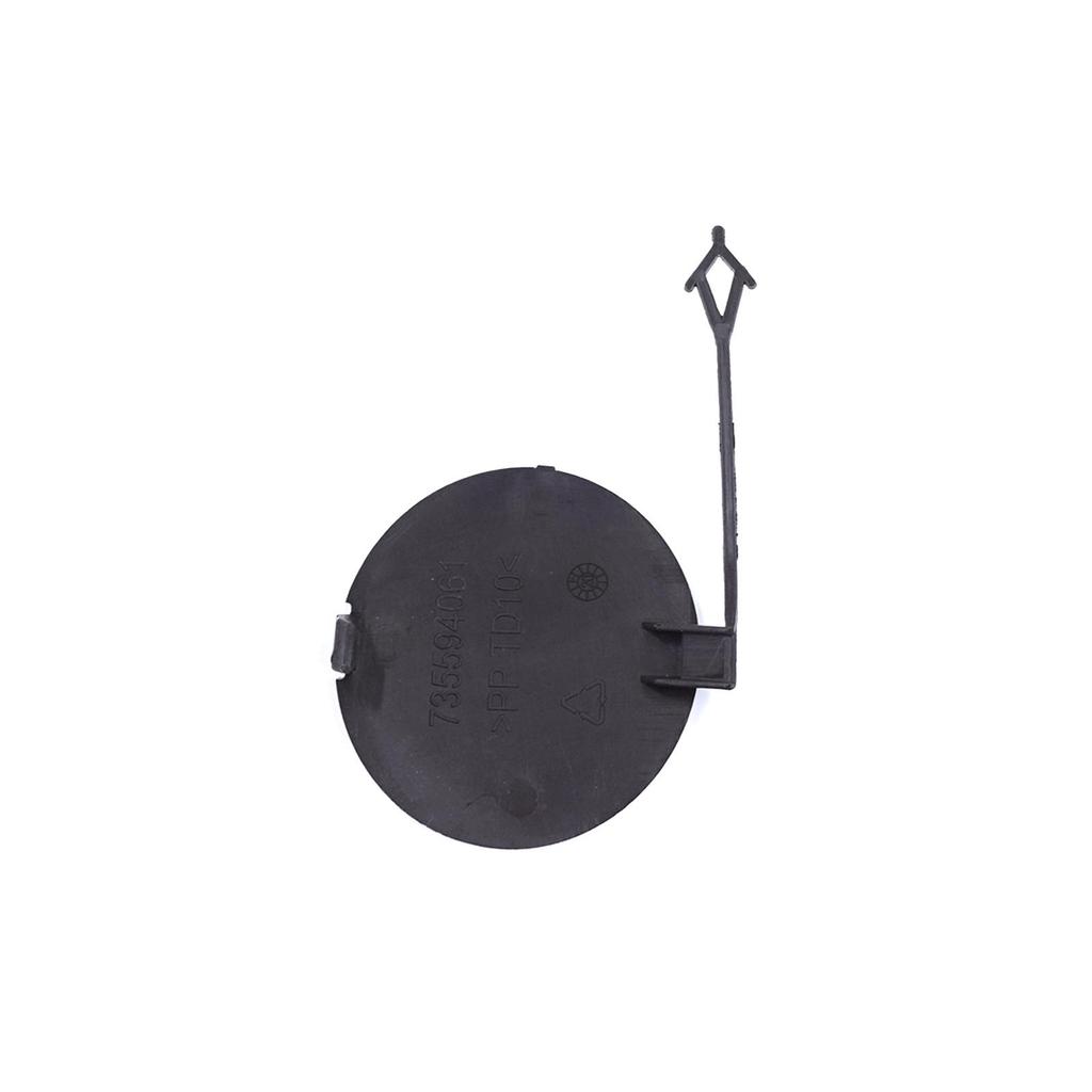 ESP965 Front Bumper Tow Eye Cover 735615289 Textured for Fiat Doblo MK2 Facelift Models 2015–On Made In Turkey Fast Handling